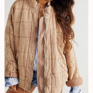 Free People Dolman Quilted Jacket